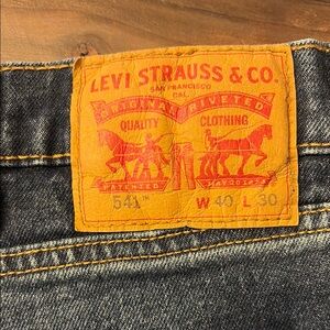 Levi's Relaxed Blue Jeans Classic Style